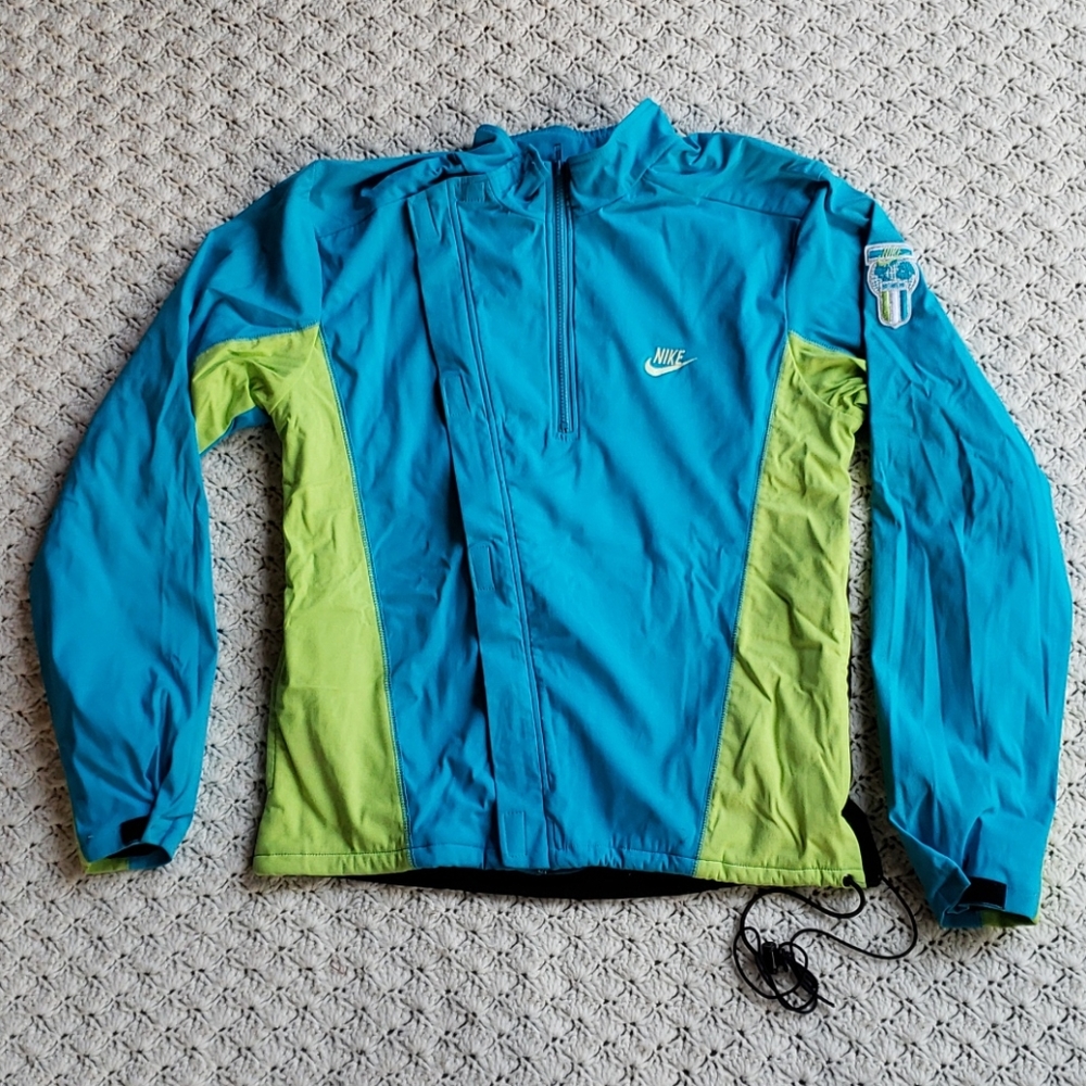 Vtg Nike International Grey Tag Full Zip Jacket